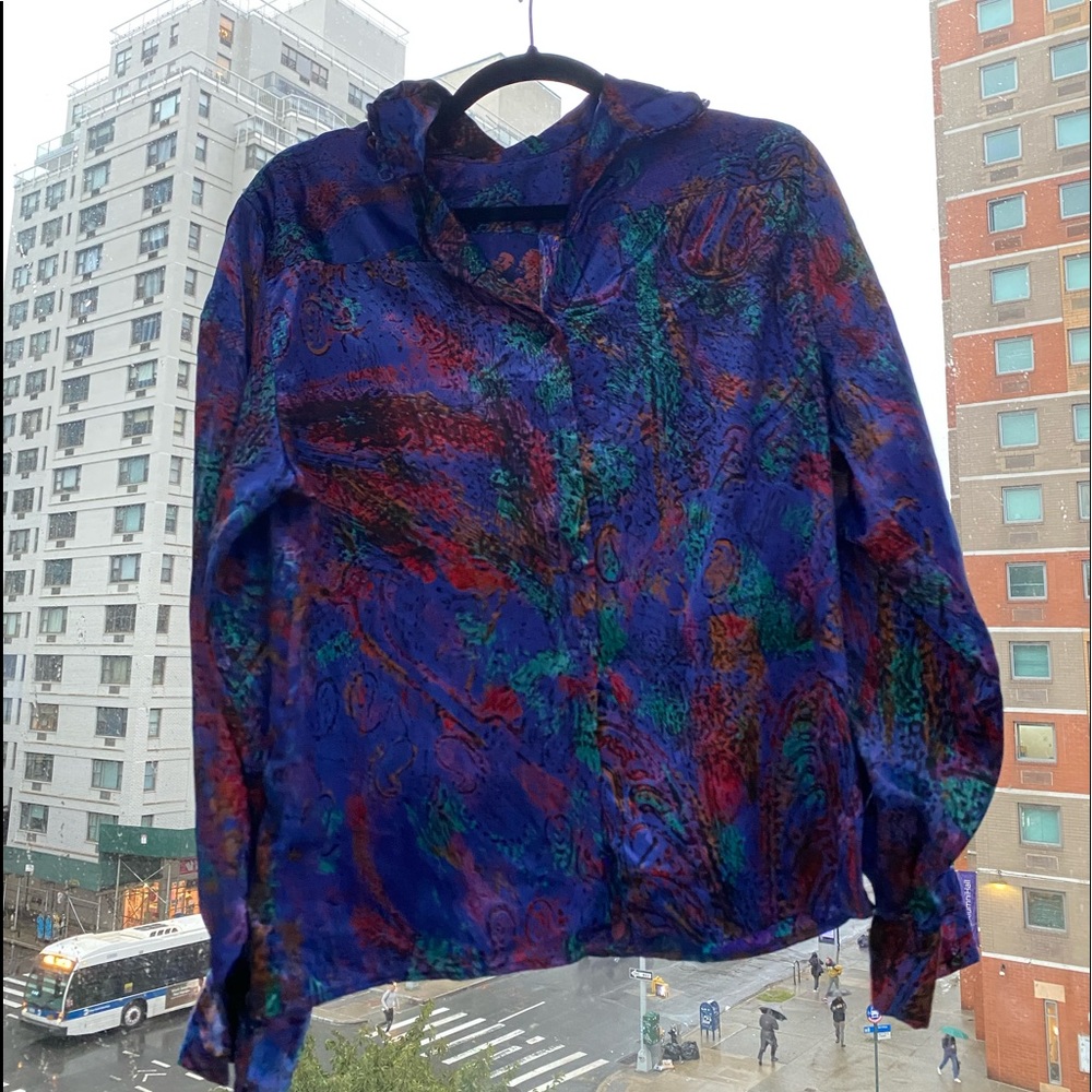 Vintage Sateen Button Down